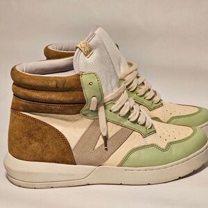 Visvim‎ Chamberlain High Green LT.GREEN HANDMADE Shoes size 9.5